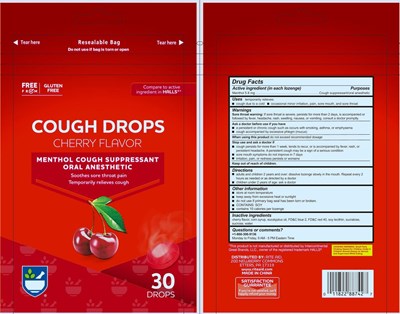 RA Cherry Cough Drop.jpg image description - RA Cherry Cough Drop